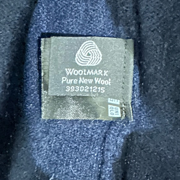 Uniqlo 100% Pure Wool Cardigan Dark Blue / Navy - Picture 4 of 4